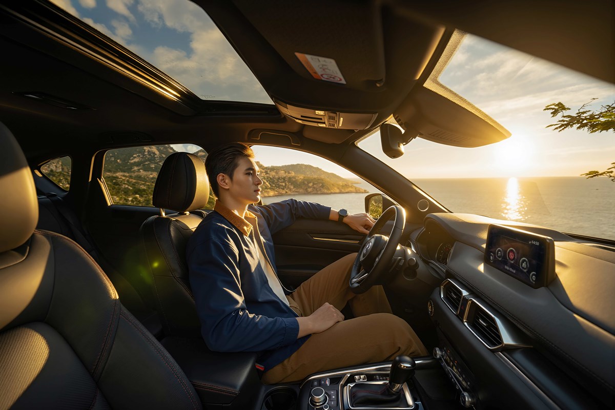 Không gian CX-5 kiến tạo cảm giác lái